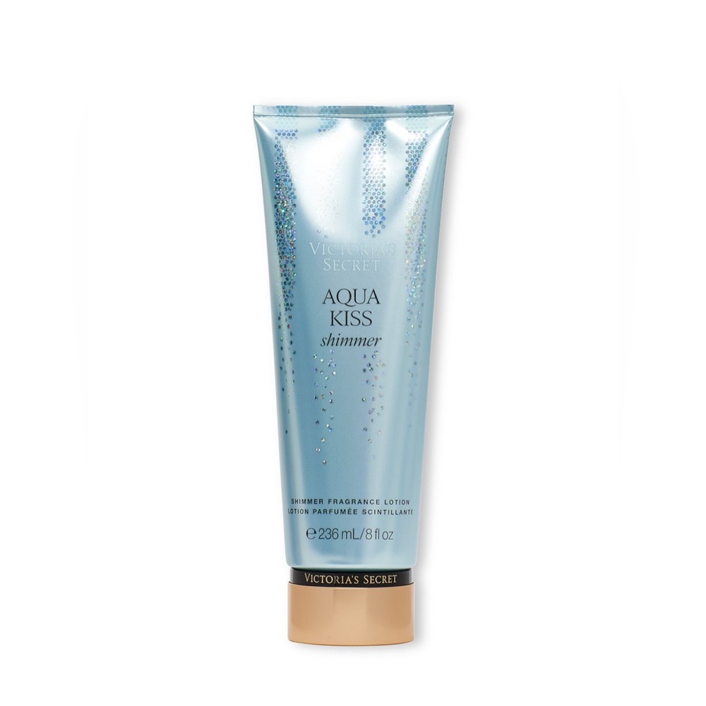💙💦 VS Aqua Kiss Shimmer Lotion - Water Lily & Pink Grapefruit